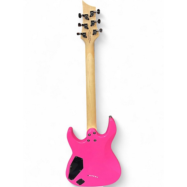 Used Mitchell MD200 Pink Solid Body Electric Guitar