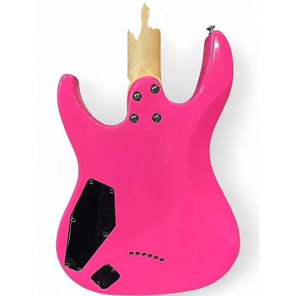 Used Mitchell MD200 Pink Solid Body Electric Guitar