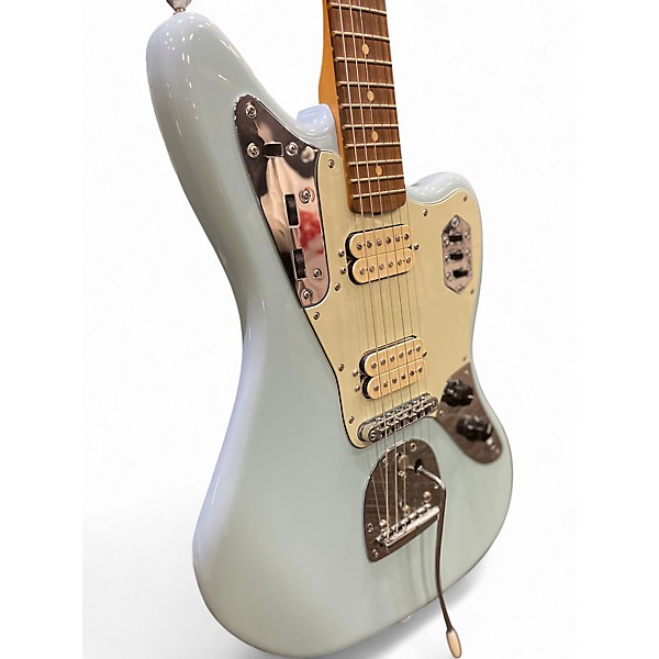 Used Fender Vintera 60s Jaguar Modified Sonic Blue Solid Body Electric Guitar