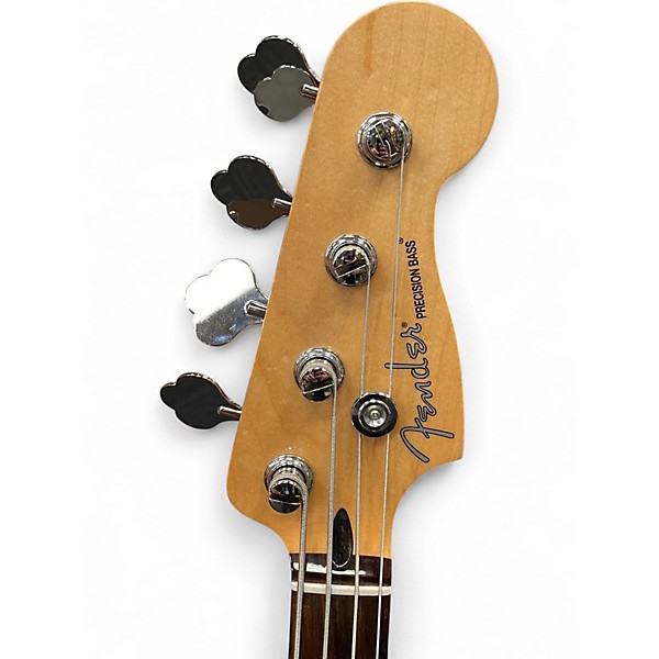 Used Fender Blacktop Precision Bass Black Electric Bass Guitar