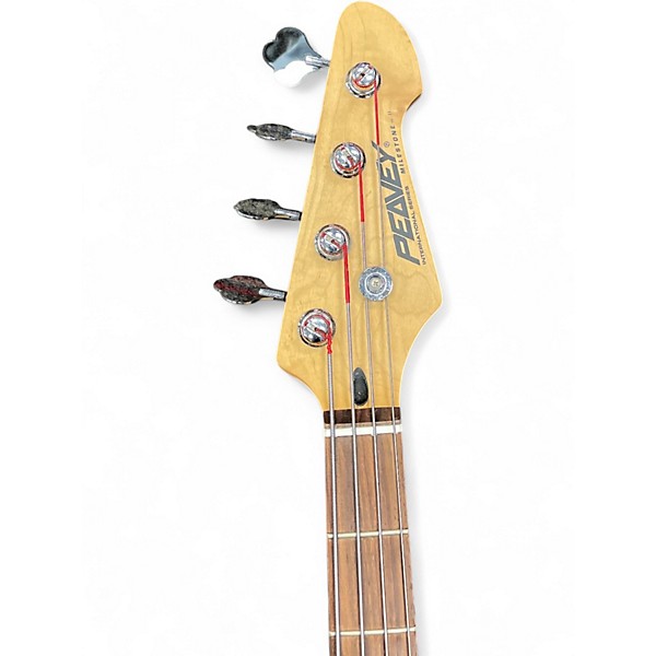Used Peavey Milestone II Alpine White Electric Bass Guitar