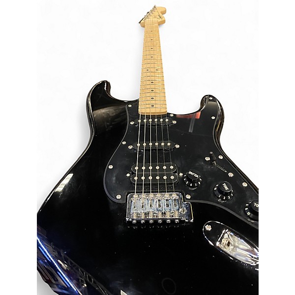 Used Squier Bullet Stratocaster HSS BLACK Solid Body Electric Guitar