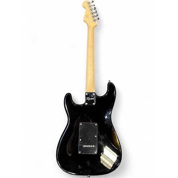 Used Squier Bullet Stratocaster HSS BLACK Solid Body Electric Guitar