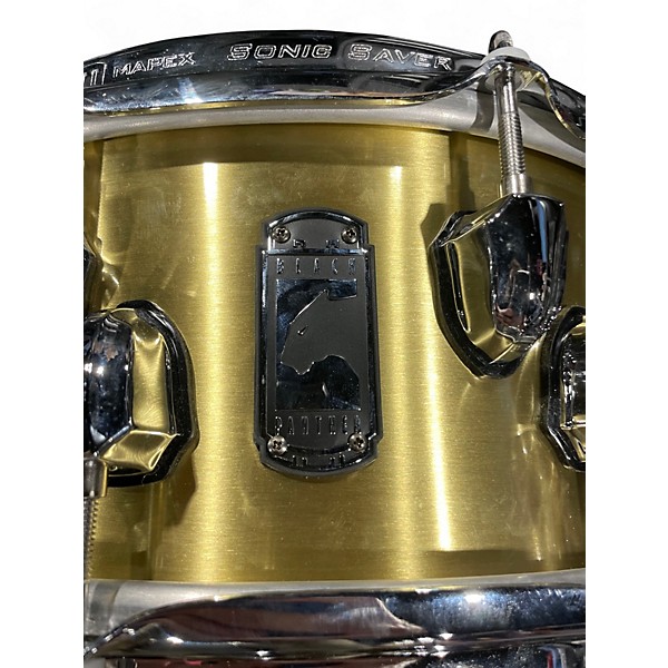 Used Mapex 5.5X14 Black Panther Metallion Brass Snare Brass Drum