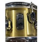 Used Mapex 5.5X14 Black Panther Metallion Brass Snare Brass Drum