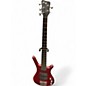 Used Warwick Corvette 5 String satin cherry Electric Bass Guitar