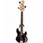 Used Sterling by Music Man Sub Series Stingray Red Electric Bass Guitar thumbnail