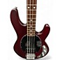 Used Sterling by Music Man Sub Series Stingray Red Electric Bass Guitar