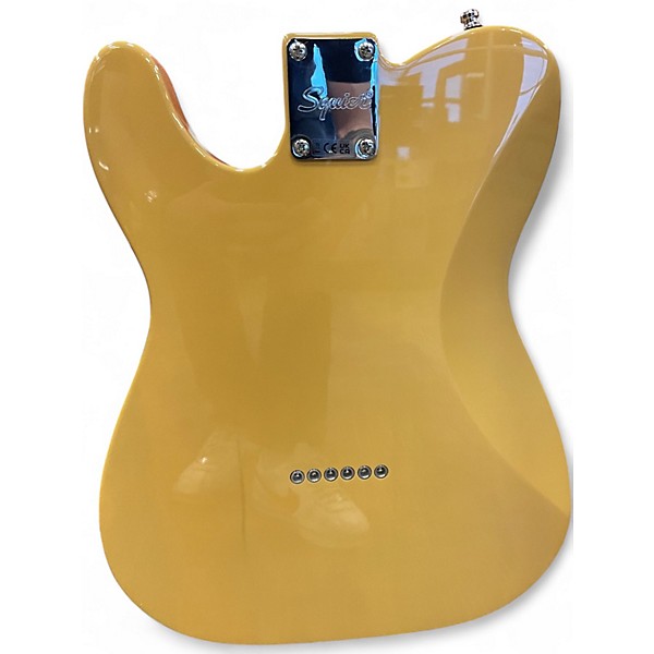 Used Squier SONIC TELECASTER Butterscotch Blonde Solid Body Electric Guitar