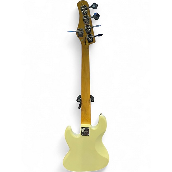 Used Tagima TJB 5-OWH-LF/TT Olympic White Electric Bass Guitar