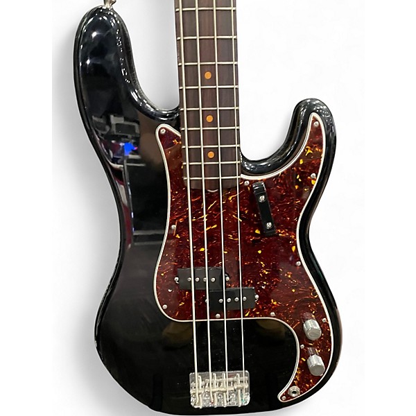 Used 2025 Fender 1960 AMERICAN VINTAGE 2 P BASS BLACK Electric Bass Guitar