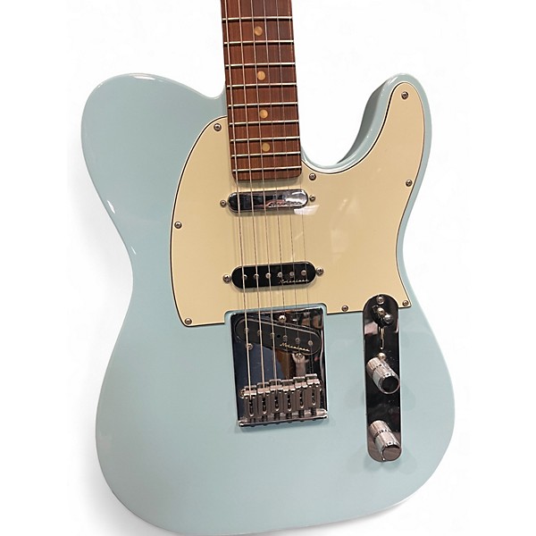 Used Fender Deluxe Nashville Telecaster CLASSY BLUE Solid Body Electric Guitar