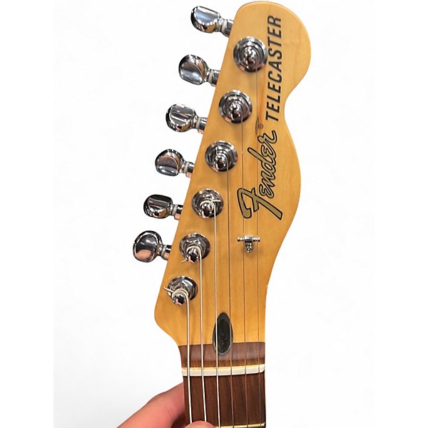 Used Fender Deluxe Nashville Telecaster CLASSY BLUE Solid Body Electric Guitar