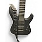 Used Schecter Guitar Research C1 Platinum BLACKOUT Solid Body Electric Guitar