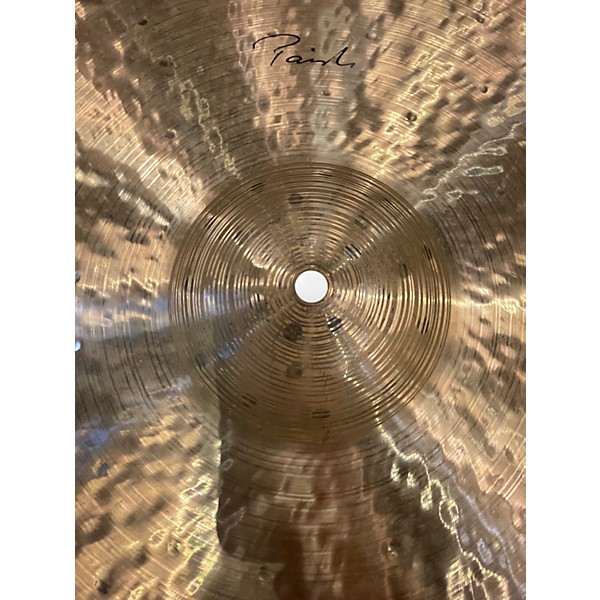 Used Paiste 22in Signature Traditional Light Ride Cymbal