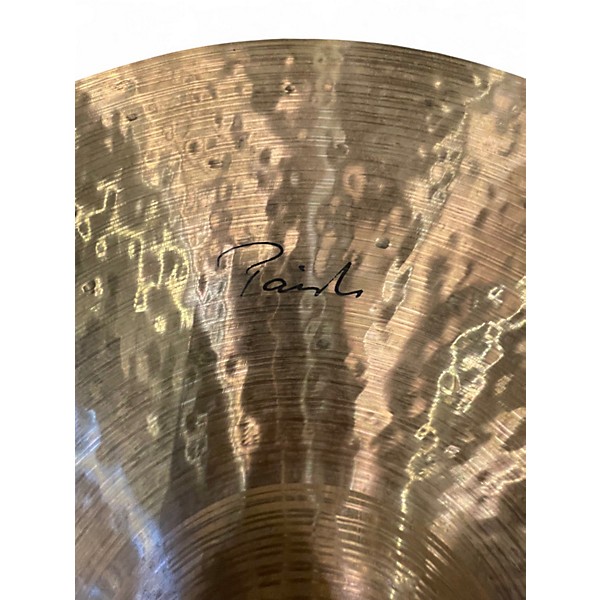 Used Paiste 22in Signature Traditional Light Ride Cymbal