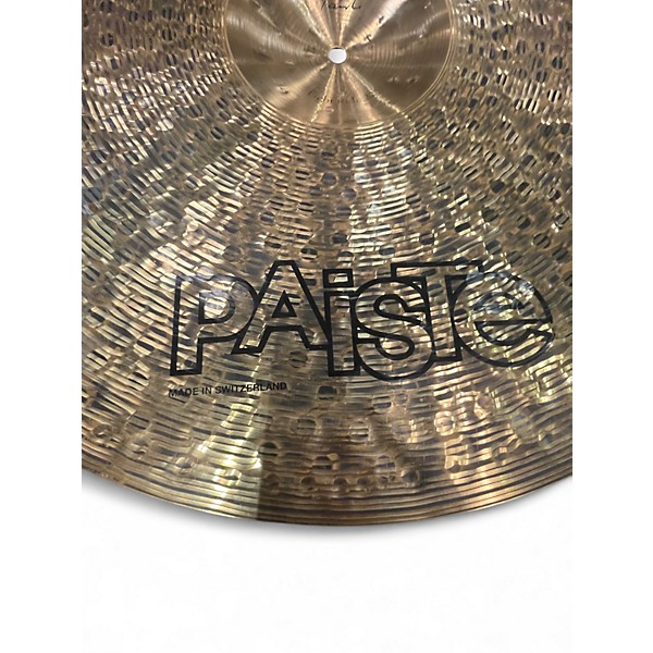 Used Paiste 22in Signature Traditional Light Ride Cymbal