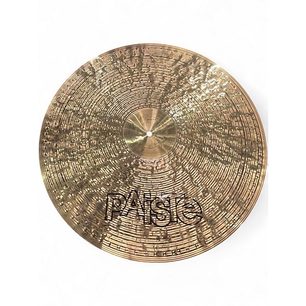 Used Paiste 18in Signature Traditional Thin Crash  Cymbal