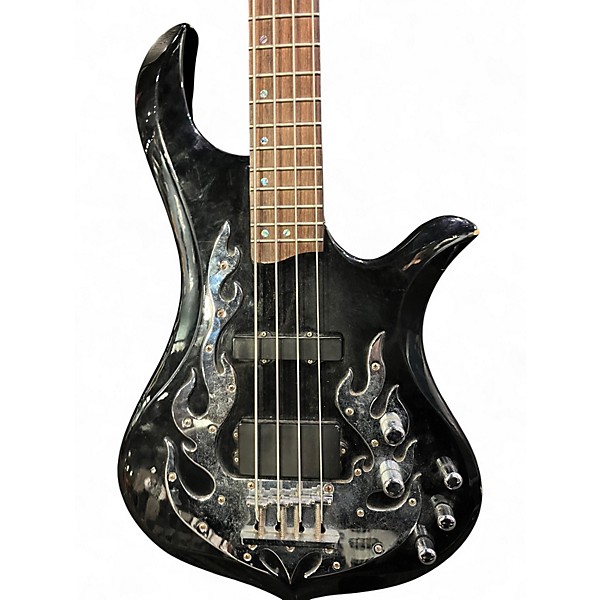 Used Traben chaos Black Electric Bass Guitar