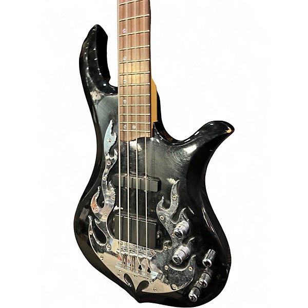 Used Traben chaos Black Electric Bass Guitar