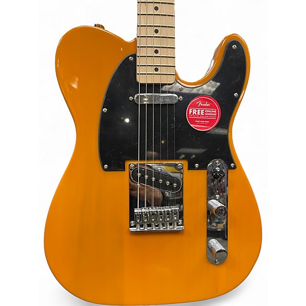 Used Squier Bullet Telecaster Honey Blonde Solid Body Electric Guitar