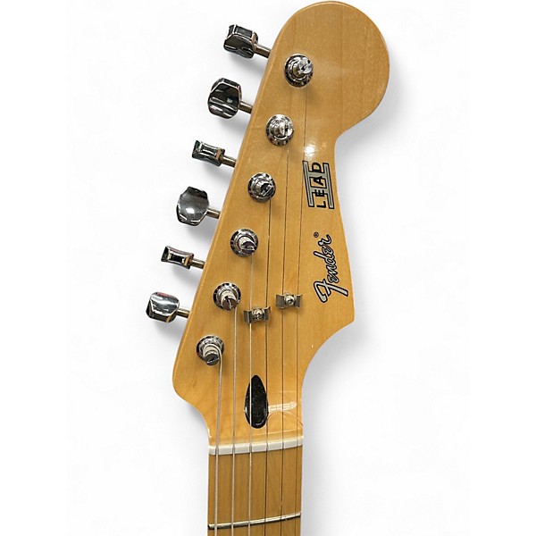 Used Fender Player Lead II Black Solid Body Electric Guitar