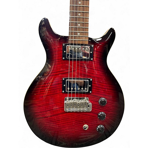 Used Hamer XT Cherry Solid Body Electric Guitar