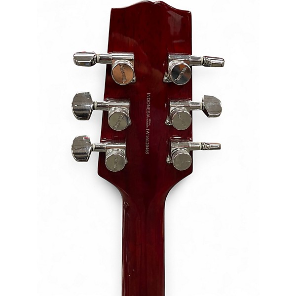 Used Hamer XT Cherry Solid Body Electric Guitar