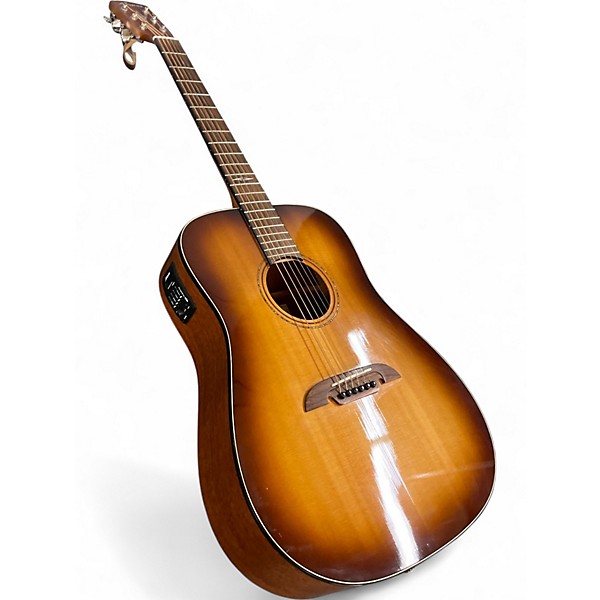 Used Alvarez AD610E Dreadnought 2 Color Sunburst Acoustic Electric Guitar
