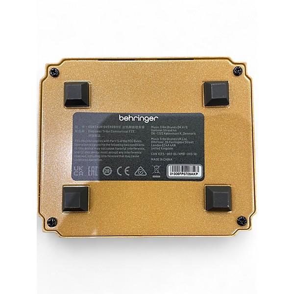 Used Behringer CENTAUR Effect Pedal