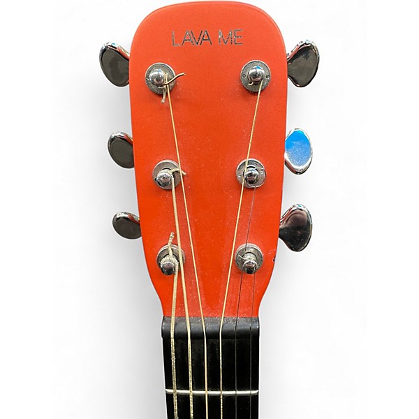 Used LAVA MUSIC ME3 Red Acoustic Electric Guitar