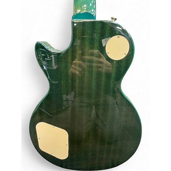 Used Epiphone Les Paul Standard Blue Solid Body Electric Guitar