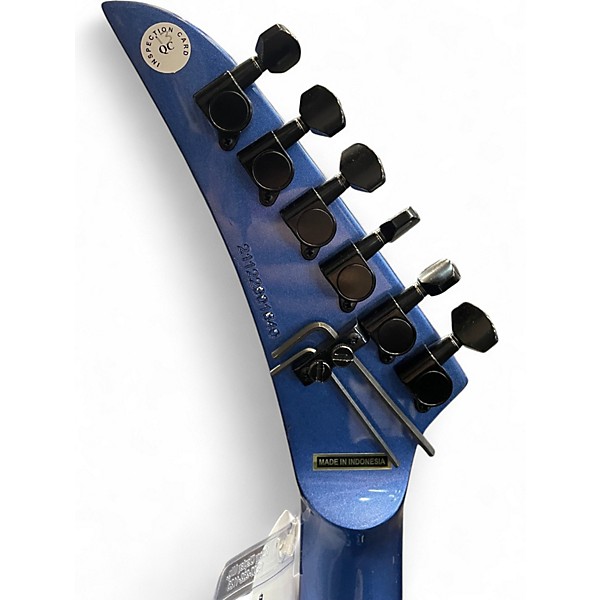 Used Kramer SM-1 Blue Solid Body Electric Guitar