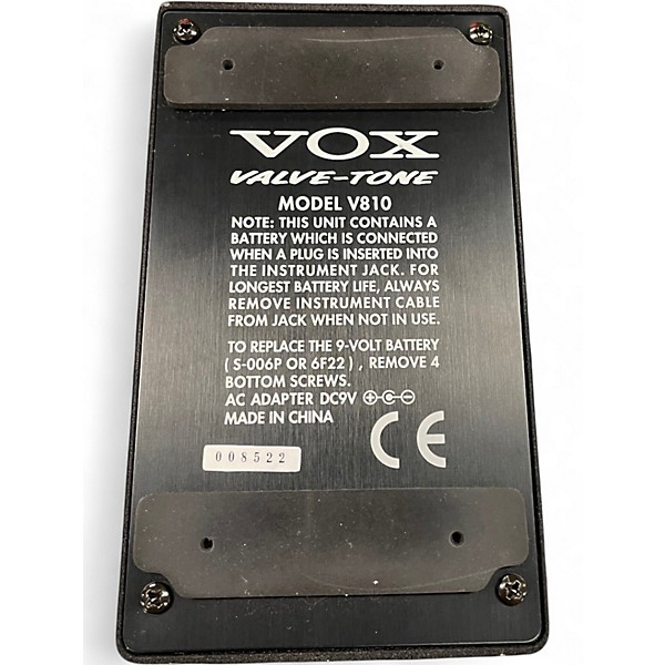 Used VOX V810 Effect Pedal