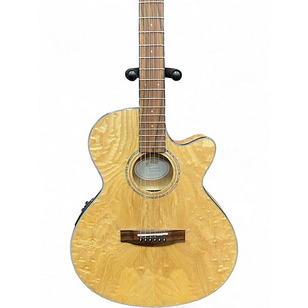 Used 2020s Mitchell MX430QAB Natural Acoustic Electric Guitar