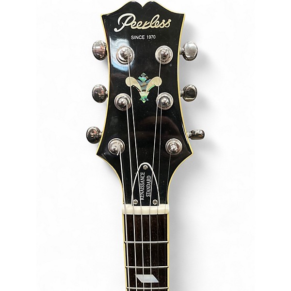 Used PEERLESS RENAISSANCE STANDARD Sunburst Hollow Body Electric Guitar