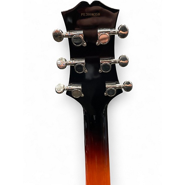 Used PEERLESS RENAISSANCE STANDARD Sunburst Hollow Body Electric Guitar