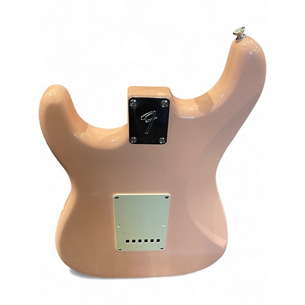 Used Fender LIMITED EDITION PLAYER STRATOCASTER Shell Pink Solid Body Electric Guitar