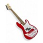 Used Squier PRECISION BASS MINI Dakota Red Electric Bass Guitar thumbnail