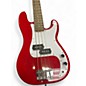 Used Squier PRECISION BASS MINI Dakota Red Electric Bass Guitar