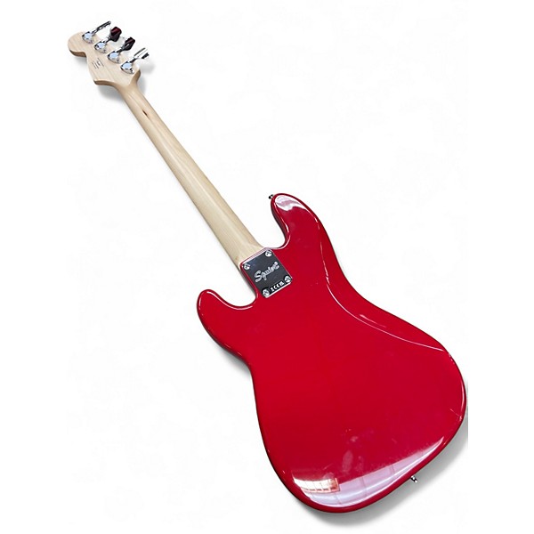 Used Squier PRECISION BASS MINI Dakota Red Electric Bass Guitar