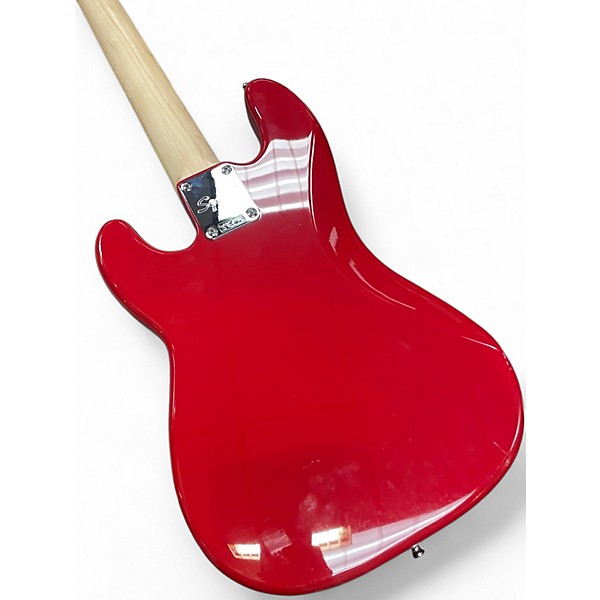 Used Squier PRECISION BASS MINI Dakota Red Electric Bass Guitar