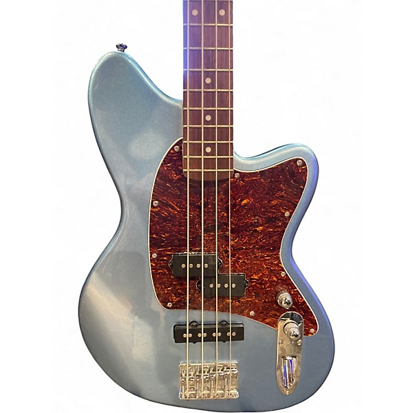 Used Ibanez TMB100 Blue Electric Bass Guitar