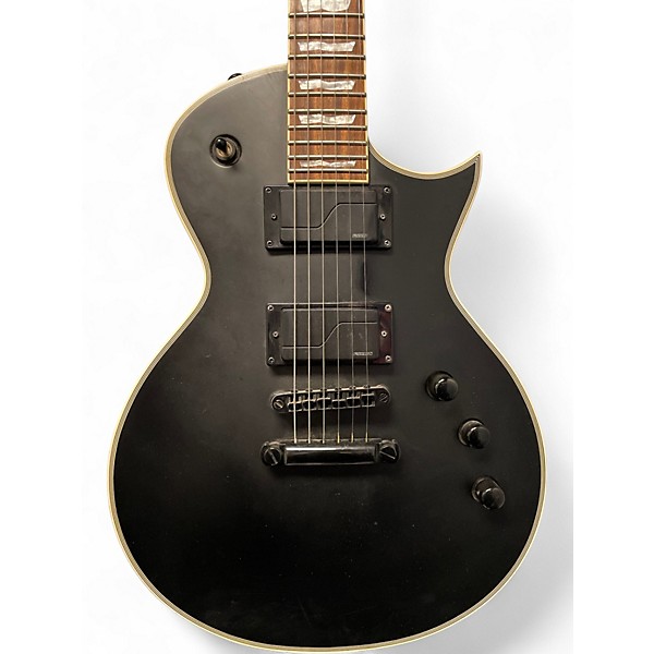 Used 2020s ESP LTD EC401 Black Solid Body Electric Guitar