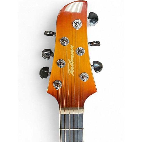 Used Ibanez TCY10E Talman Vintage Sunburst Acoustic Electric Guitar