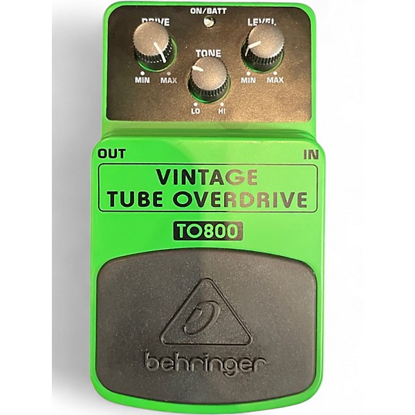 Used Behringer TO800 Vintage Tube Overdrive Effect Pedal