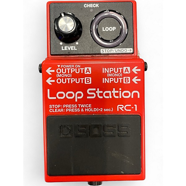 Used BOSS RC1 Loop Station Pedal