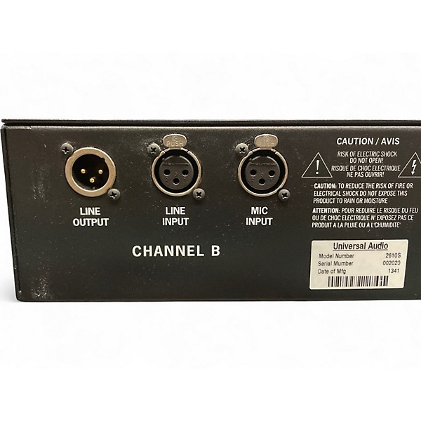 Used Universal Audio 2610 Microphone Preamp