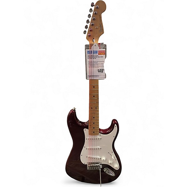 Used Fender Player Stratocaster RED Solid Body Electric Guitar
