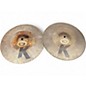 Used Zildjian 13in K Custom Hybrid Hi Hat Pair Cymbal thumbnail